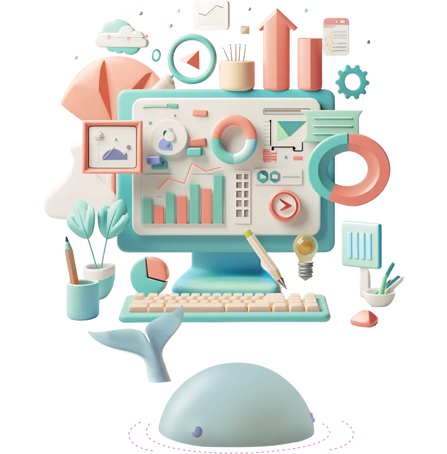Draw of a computer